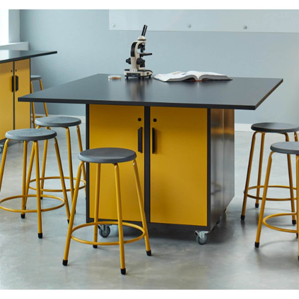 KI Ruckus Workstation w Phenolic Top and Double-Faced Doors