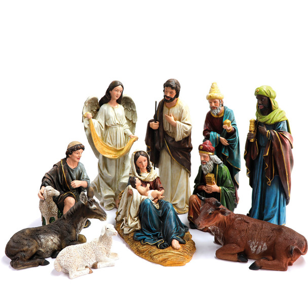 Slabbinck 11 Pc Nativity Set 17 3/4"H