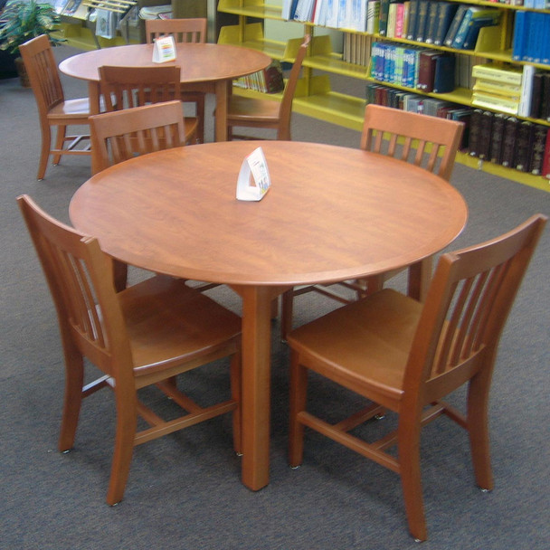 KI CrossRoads 48" Round Study Table