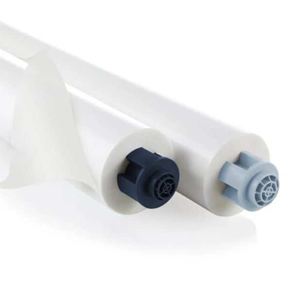 GBC EZLoad Blue End Cap Laminating Roll Film, Low Temp, 11.5" x 200', 3 mil