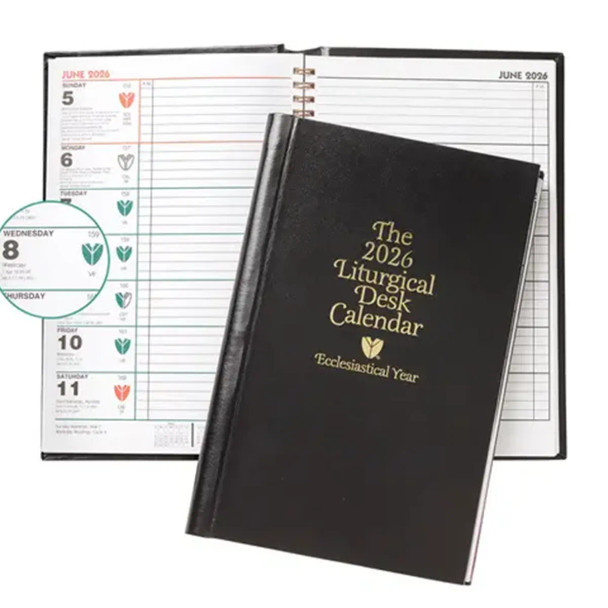 2026 Liturgical Desk Calendar Hard Cover