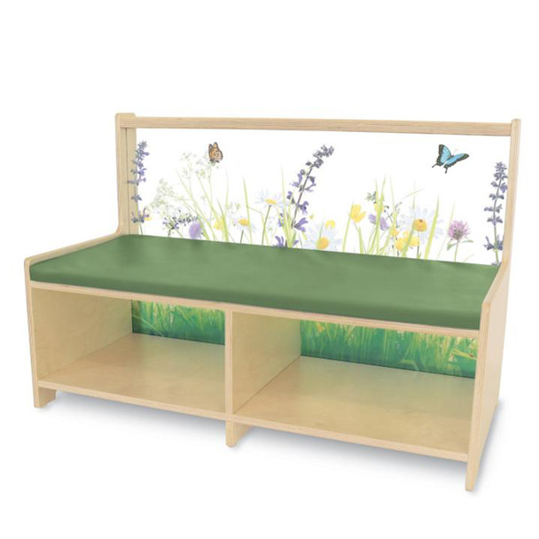 Whitney Brothers Nature View Straight Sofa