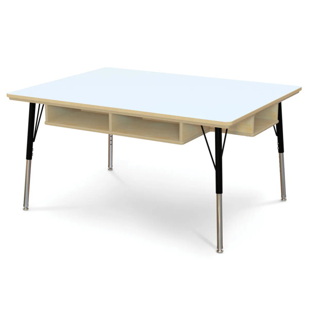 Jonti-Craft Table with Storage 15"-24"H