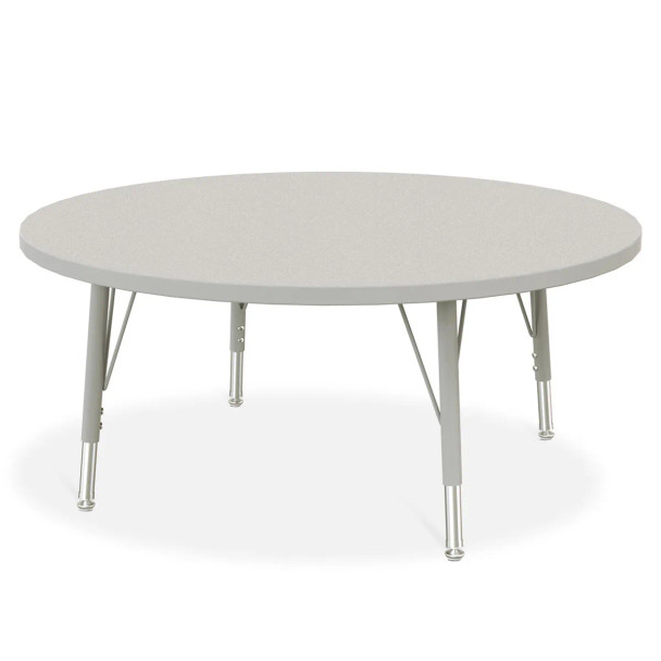 Jonti-Craft Berries 42" Round Activity Table 15"-24"H