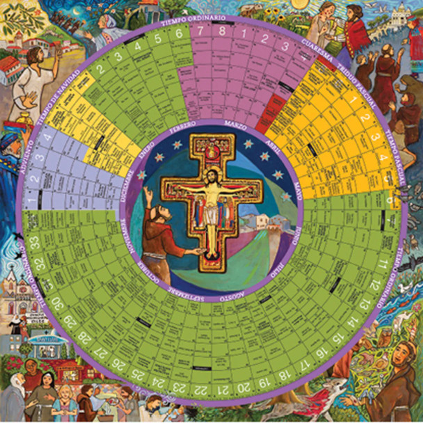 año de gracia 2026 - cartel laminado 26"x26"