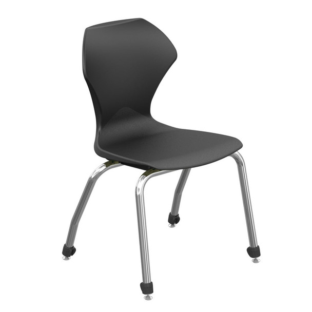Marco Apex Stacking Chair 16" Black Seat Quick Ship