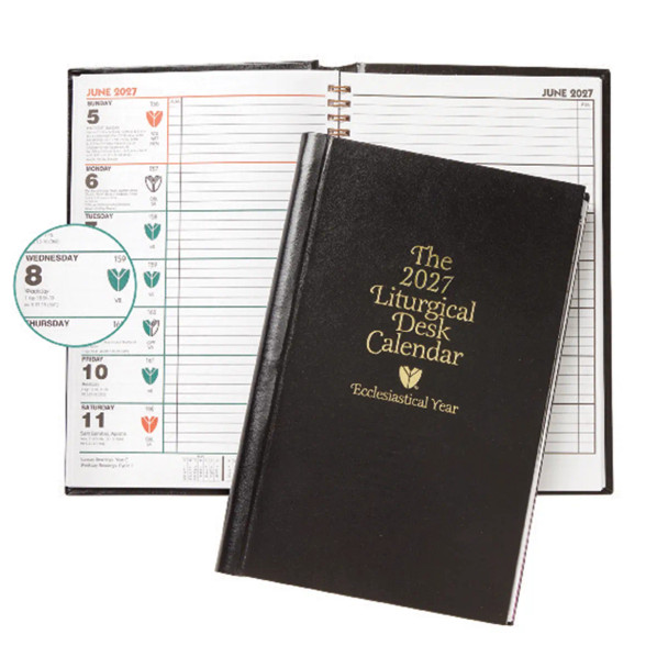 2027 Franklin McCormick Desk Calendar hard Cover