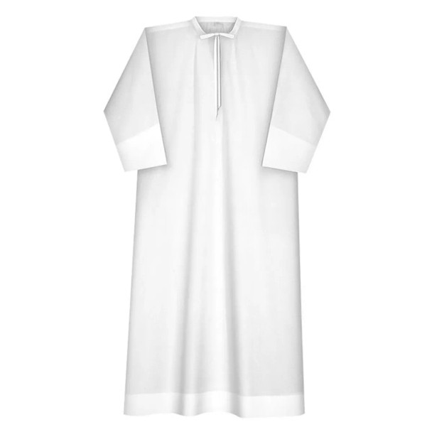 Abbey Clergy Alb Full Cut Poly/Cotton