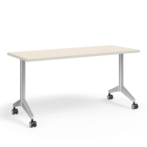 KI Pirouette Fixed Height Table w Casters 24" x 60"