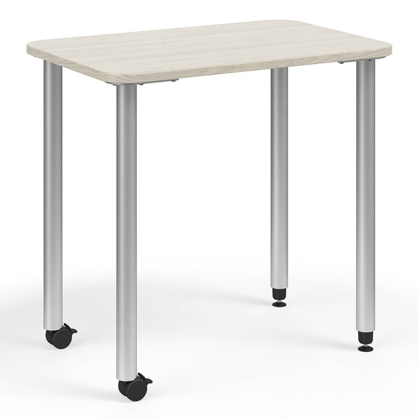 KI Ruckus Post-Leg Fixed Height Desk 20" x 30"