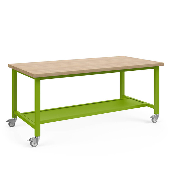 Stout Table with Butcherblock top