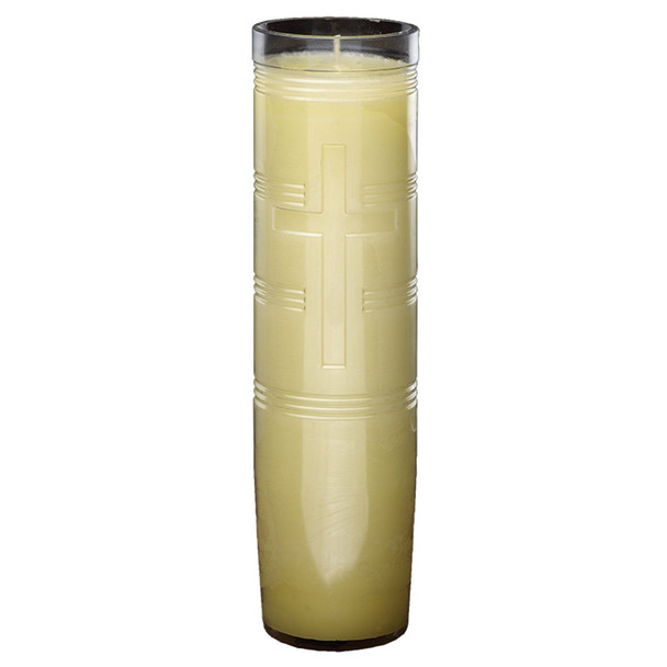 Emkay Sanctuary Candle 14 Day 51% Beeswax Plastic 9/Cs