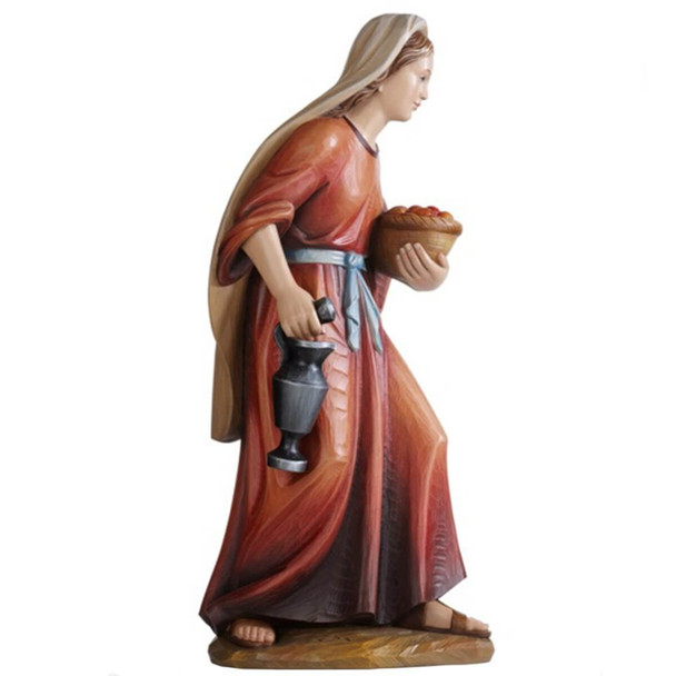 Demetz Nativity Set "Kostner" - Woman Shepherd