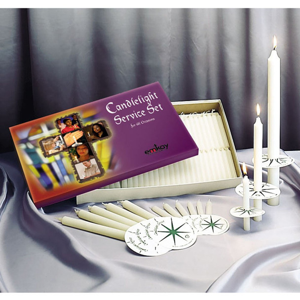 Emkay Candlelight Service Set of 125
