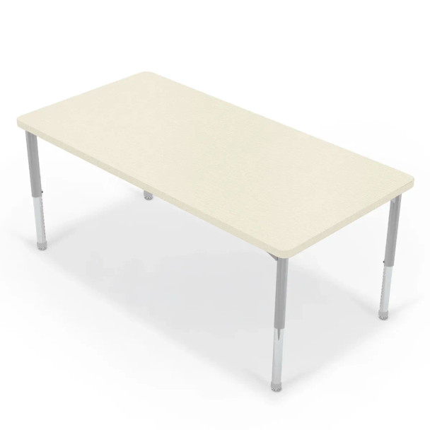 MooreCo Hierarchy Activity Rectangle Table 30" x60"