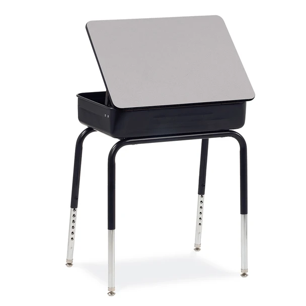 Virco 751 Series Lift Lid Student Desk with Laminate Top