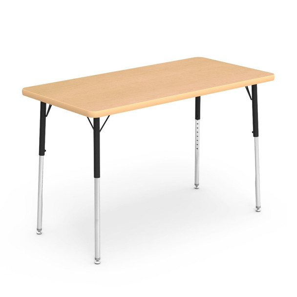Virco 4000 Series 30" x 48" Rectangle Activity Table 22" - 30" H