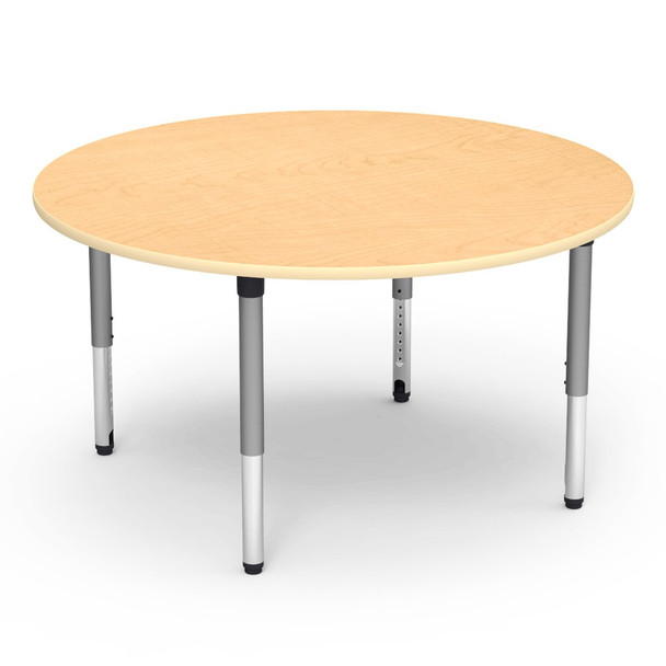 Virco 5000 Series Table 60" Round 24" - 32" H