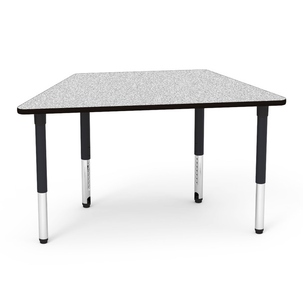 Virco 5000 Series Table 30" x 60" Trapezoid 24" - 32" H