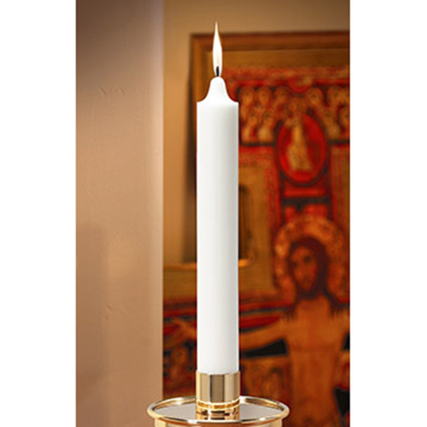 Will & Baumer Stearine Candle Polar Brand 1 1/2" x 12" PE 12/Bx