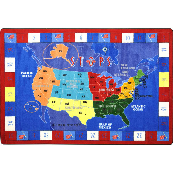 Joy Carpets Stops Rug