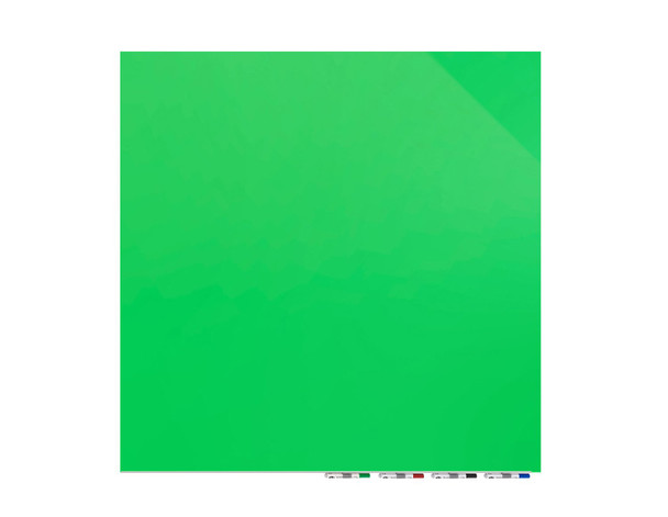 Ghent Aria 4'H x 4'W Low Profile Horizontal Glassboard