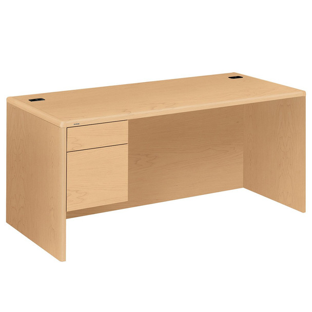 HON 10700 Series Left Pedestal Desk 66Wx30D