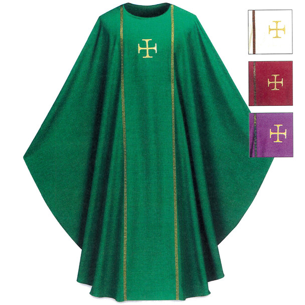 Slabbinck Gothic Chasuble in Pius Fabric