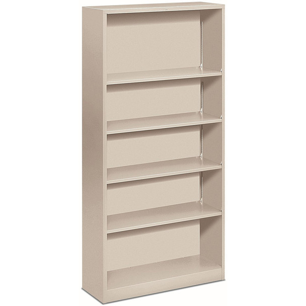 HON Brigade 5-Shelf Steel Bookcase