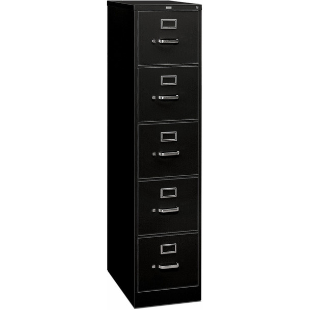HON 310 Series 5-Drawer Letter-Size Vertical File w Lock