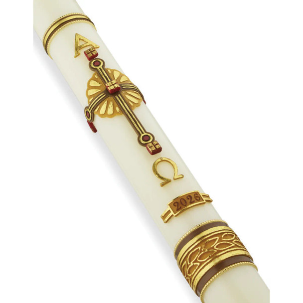 Root Paschal Candle A Radiant Truth