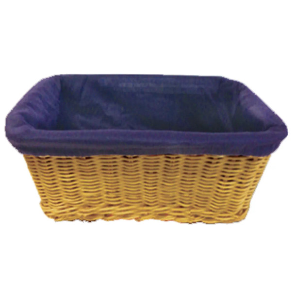Remey 9"x13" Rectangular Collection Basket w Removable Liner