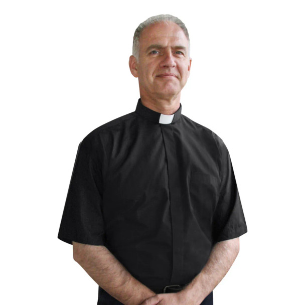 Slabbinck Assisi Short Sleeve Clergy Shirt