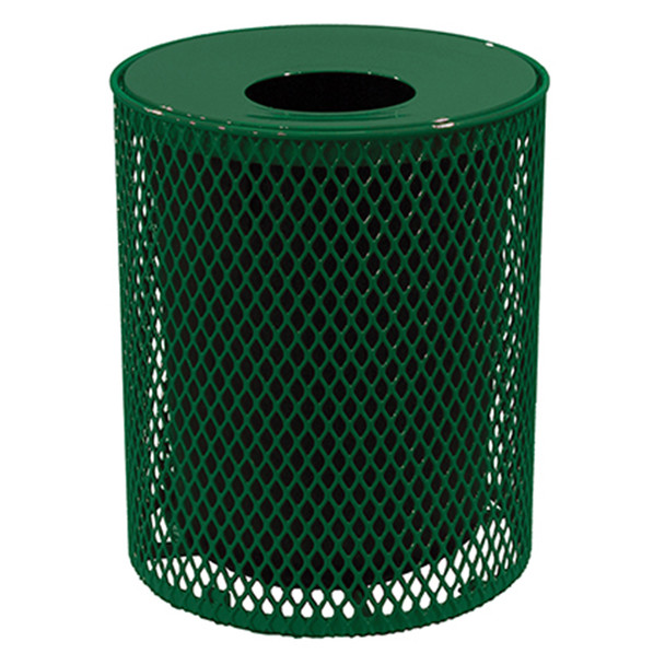 Leisure Craft 32 Gal Expanded Metal Receptacle