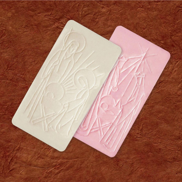Cavanagh Christmas Wafer Pink 100/Bag