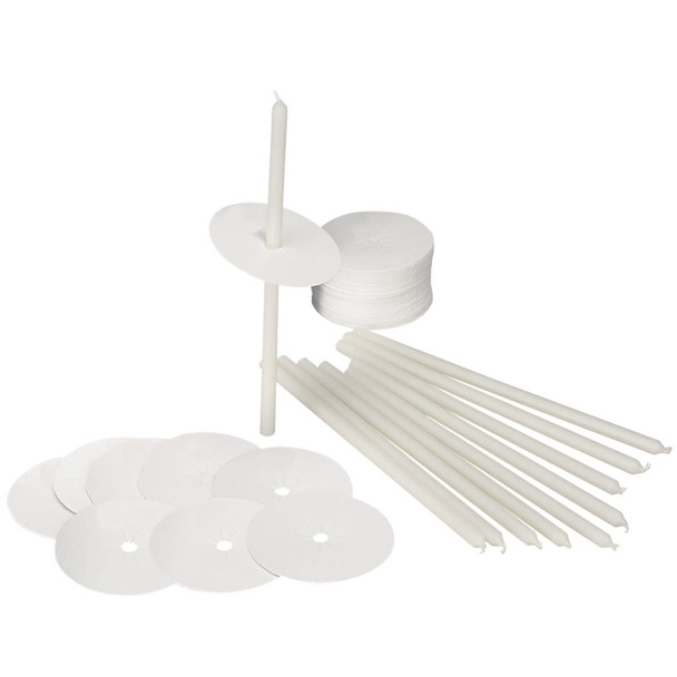 Will & Baumer 8 1/2" Candlelight Service Kit 50/Bx