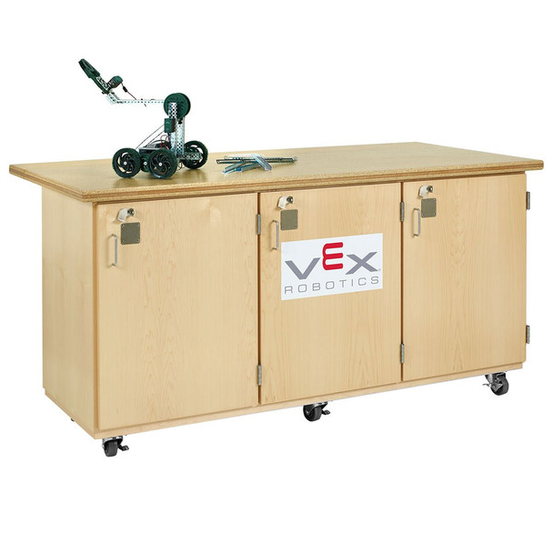 Diversified Spaces Vex Robotic Workbench w Three Compartments