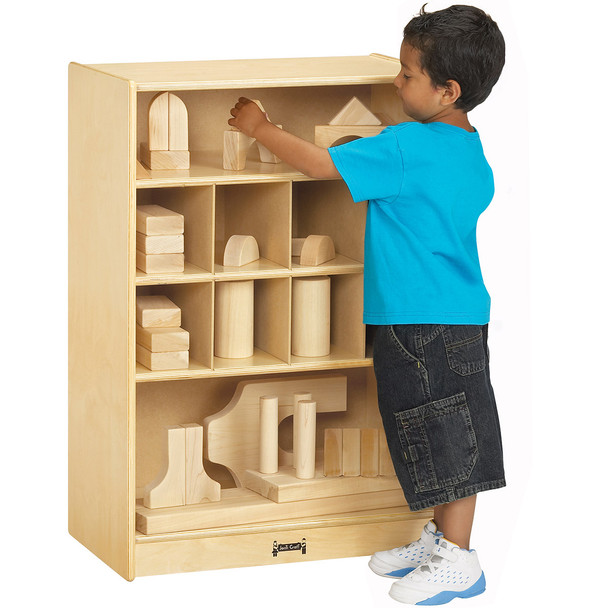 Jonti-Craft Mobile Block Shelf