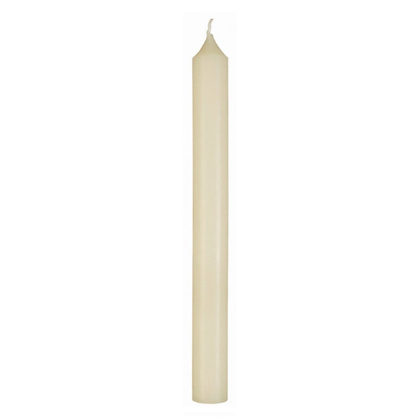 Root Altar Candle 51% Beeswax 1-1/4"x10" 12/Bx Plain End