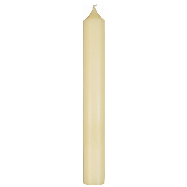 Root Spring Tube Candle 51% Beeswax 1 1/2" x 9" 12/Bx Plain End