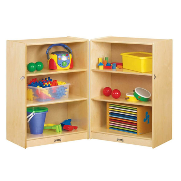 Jonti-Craft Mobile Fold-N-Lock Storage Unit