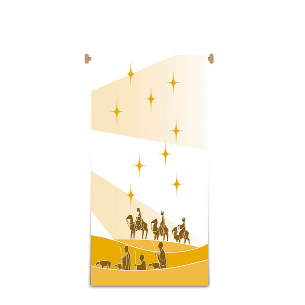 Slabbinck Small Banner Christmas 24" x 48"