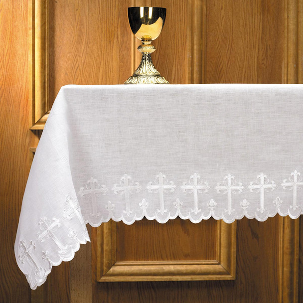 RJ Toomey Altar Frontal Two-Sided Scalloped Edged 50" x 96"