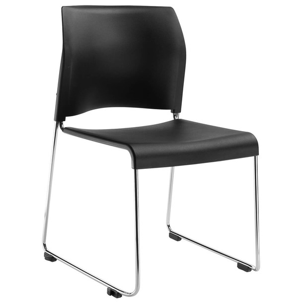 NPS 8800 Series Cafetorium Black Poly Seat  Chair