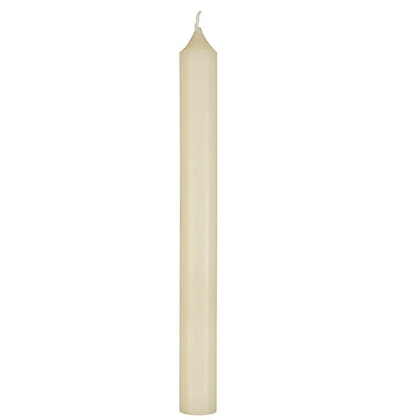 Root Spring Tube Candle 51% Beeswax 7/8" x 6 1/2" 48/Bx Plain End
