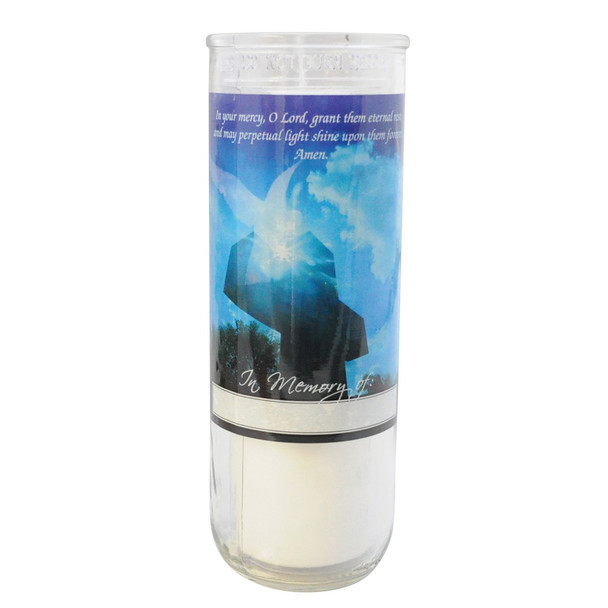 Root All Souls Day Memorial Candle - 5 Day Glass 12/Cs