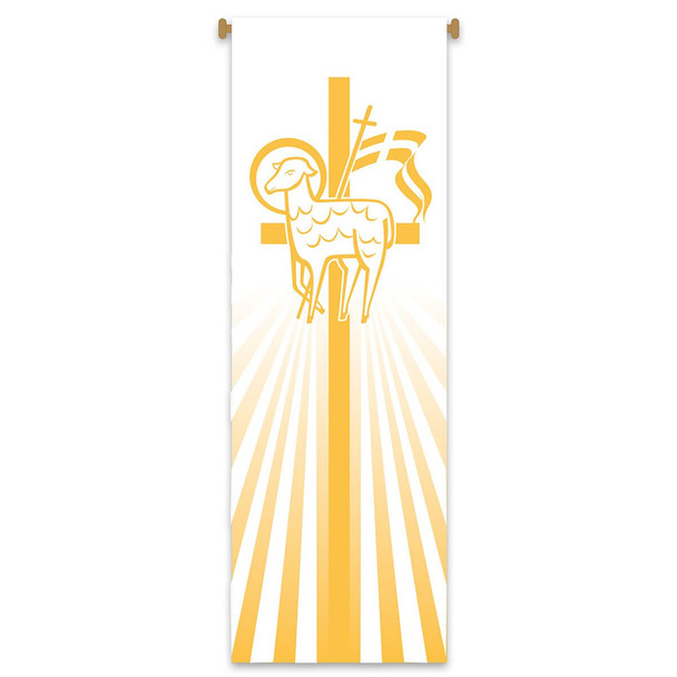 Slabbinck Banner Lamb of God 39 3/8" x 118"
