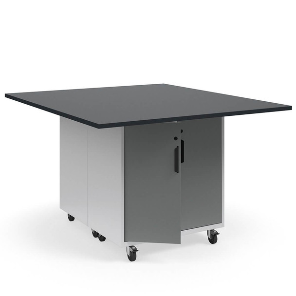 KI Ruckus Workstation w Phenolic Top and Double-Faced Doors