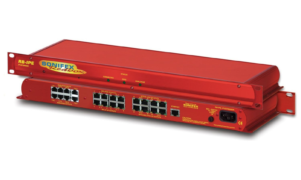 Sonifex RB-IPE IP Extender for GPIO & Analogue Control Signals - Image 1