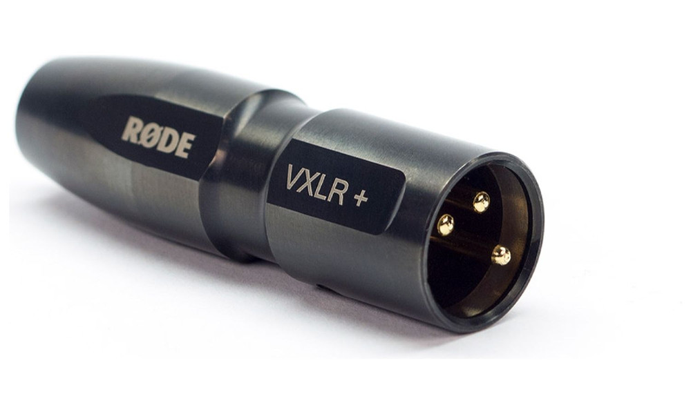 RODE VXLR+ (NEW) - Minijack to XLR Adaptor with Power Convertor. - Image 1